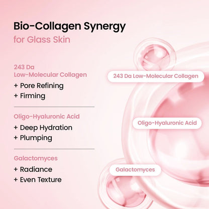 Bio Collagen Deep Hydration Hydrogel Face Mask with Hyaluronic Acid for Firm, Smooth & Radiant Looking Skin – Overnight Moisturizing Treatment  (8 Sheet)